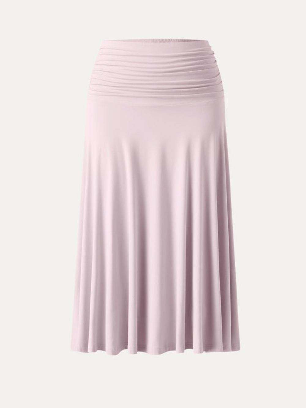 OGL Flowy Side Ruched A-line Midi Skirt in Primrose Pink size Large New with tag